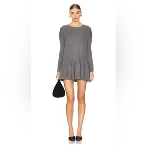Free People Time On My Side Sweater Dress XS Grey